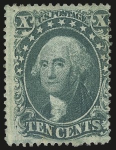 Sale 972, Lot 3046, 1857-60 Issue (Scott 18-39)