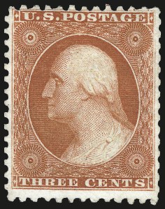 Sale 972, Lot 3054, 1875 Reprint of 1857-60 Issue (Scott 40-47)