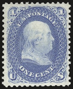 Sale 972, Lot 3064, 1861-66 Issue (Scott 56-78)