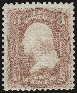 Sale 972, Lot 3085, 1867-68 Grilled Issue (Scott 79-101)