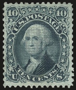Sale 972, Lot 3089, 1867-68 Grilled Issue (Scott 79-101)