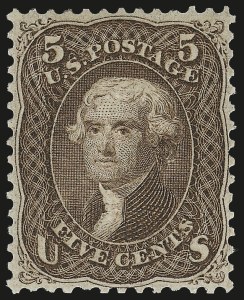 Sale 972, Lot 3095, 1867-68 Grilled Issue (Scott 79-101)