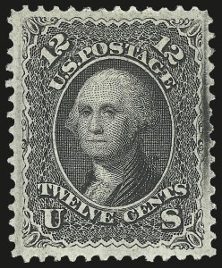 Sale 972, Lot 3097, 1867-68 Grilled Issue (Scott 79-101)