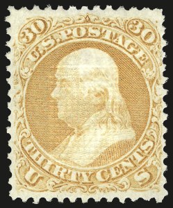 Sale 972, Lot 3100, 1867-68 Grilled Issue (Scott 79-101)