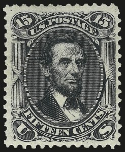 Sale 972, Lot 3108, 1875 Re-Issue of 1861-66 Issue (Scott 102-111)