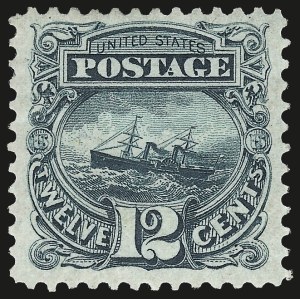 Sale 972, Lot 3129, 1875 Re-Issue of 1869 Pictorial Issue (Scott 123-133a)