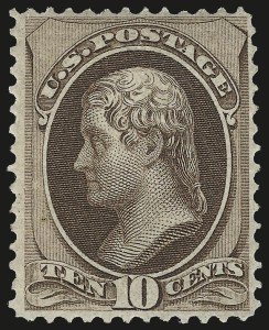 Sale 972, Lot 3142, 1870-71 National Bank Note Co. Grilled Issue (Scott 134-144)