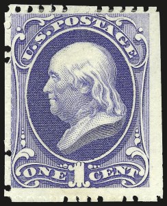 Sale 972, Lot 3168, 1875 Continental Bank Note Co. Special Printing (Scott 167-181)