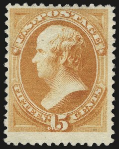 Sale 972, Lot 3198, 1880-83 American Bank Note Co. Soft Paper Special Printing (Scott 192-211D)