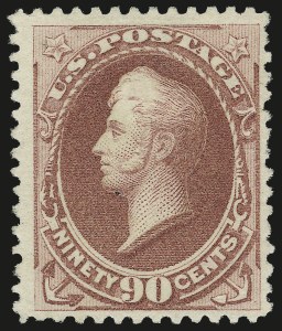 Sale 972, Lot 3201, 1880-83 American Bank Note Co. Soft Paper Special Printing (Scott 192-211D)