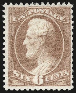 Sale 972, Lot 3208, 1881-87 American Bank Note Co. Issues (Scott 205-218)