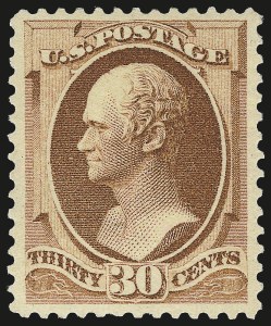 Sale 972, Lot 3214, 1881-87 American Bank Note Co. Issues (Scott 205-218)