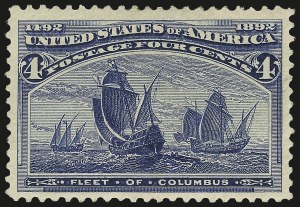 Sale 972, Lot 3225, 1893 Columbian Issue (Scott 230-245)