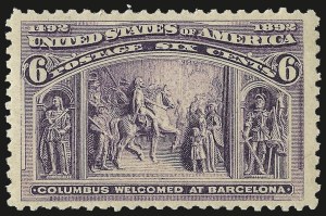 Sale 972, Lot 3227, 1893 Columbian Issue (Scott 230-245)