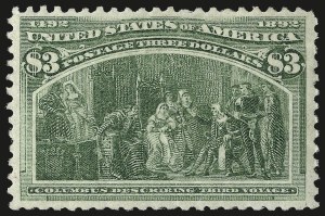 Sale 972, Lot 3238, 1893 Columbian Issue (Scott 230-245)