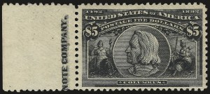 Sale 972, Lot 3241, 1893 Columbian Issue (Scott 230-245)