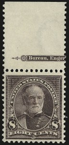 Sale 972, Lot 3256, 1895 Watermarked Bureau Issue (Scott 264-278)