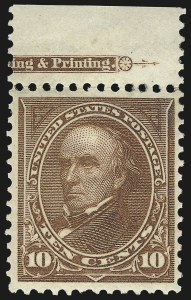 Sale 972, Lot 3266, 1897-1903 Change of Colors (Scott 279-284)