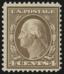 Sale 972, Lot 3300, 1909 Bluish Paper Issue (Scott 357-366)