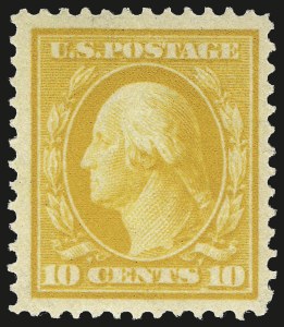 Sale 972, Lot 3308, 1910-13 Washington-Franklin Issue (Scott 374-396)