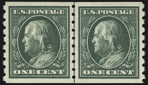 Sale 972, Lot 3314, 1910-13 Washington-Franklin Issue (Scott 374-396)