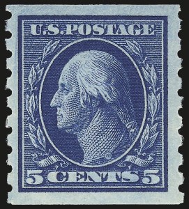 Sale 972, Lot 3318, 1910-13 Washington-Franklin Issue (Scott 374-396)