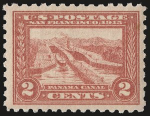 Sale 972, Lot 3319, 1913-15 Panama-Pacific Issue (Scott 397-404)