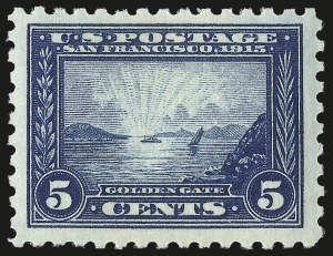 Sale 972, Lot 3321, 1913-15 Panama-Pacific Issue (Scott 397-404)