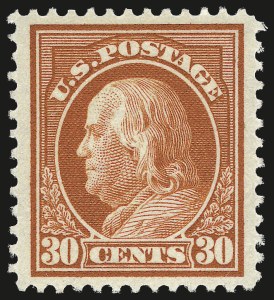 Sale 972, Lot 3325, 1912-15 Washington-Franklin Issue (Scott 405-461)