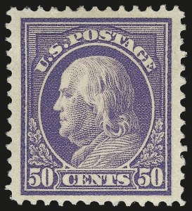 Sale 972, Lot 3327, 1912-15 Washington-Franklin Issue (Scott 405-461)