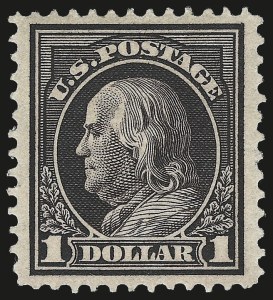 Sale 972, Lot 3328, 1912-15 Washington-Franklin Issue (Scott 405-461)