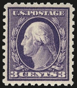 Sale 972, Lot 3329, 1912-15 Washington-Franklin Issue (Scott 405-461)
