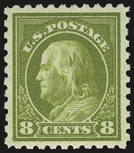 Sale 972, Lot 3331, 1912-15 Washington-Franklin Issue (Scott 405-461)