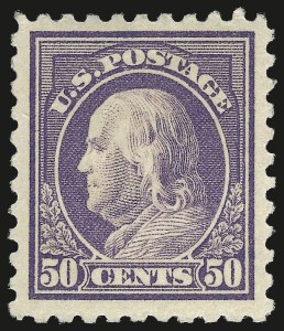 Sale 972, Lot 3337, 1912-15 Washington-Franklin Issue (Scott 405-461)