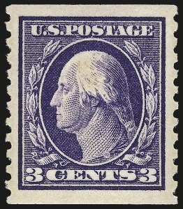 Sale 972, Lot 3338, 1912-15 Washington-Franklin Issue (Scott 405-461)