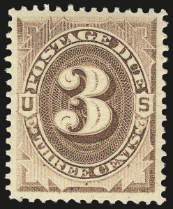 Sale Number 972, Lot Number 3413, Postage Due (J)