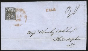 Sale 973, Lot 12, Postmasters` Provisionals