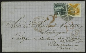 Sale 973, Lot 120, 1869 Pictorial Issue Covers