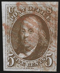 Sale 973, Lot 14, 1847 Issue