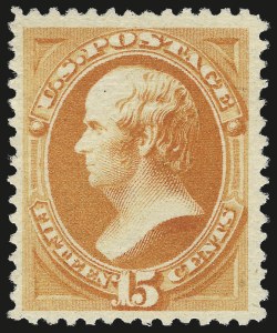 Sale 973, Lot 145, 1880 American Bank Note Company Special Printing