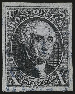 Sale 973, Lot 22, 1847 Issue