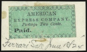 Sale 973, Lot 280, Local Posts