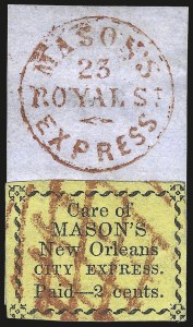 Sale 973, Lot 294, Local Posts