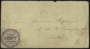 Sale 973, Lot 297, Local Posts