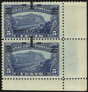 Sale 973, Lot 308, Canal Zone, Hawaii, Philippines