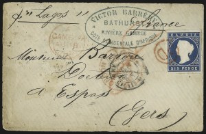 Sale 973, Lot 323, The Jonathan Rose Collection of First Issues of the World (Argentina thru G.B.)