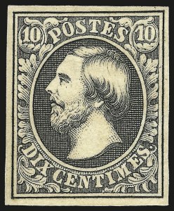 Sale 973, Lot 332, The Jonathan Rose Collection of First Issues of the World (Hamburg thru Sweden)