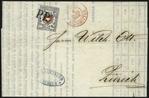 Sale 973, Lot 353, The Jonathan Rose Collection of First Issues of the World (Switzerland)