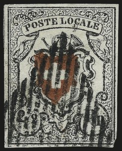 Sale 973, Lot 354, The Jonathan Rose Collection of First Issues of the World (Switzerland)