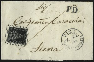 Sale 973, Lot 356, The Jonathan Rose Collection of First Issues of the World (Tuscany thru Venezuela)